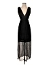 Queenia 100% Polyester Black Cocktail Dress Size S (estimated) - photo 1