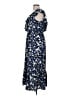 DKNY 100% Polyester Blue Casual Dress Size 6 - photo 5