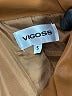 Vigoss 100% Polyurethane Brown Jacket Size S - photo 6