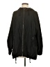 Zara 100% Polyester Solid Black Windbreaker Size S - photo 1