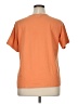 Rafaella Orange Short Sleeve Henley Size 1X - photo 2