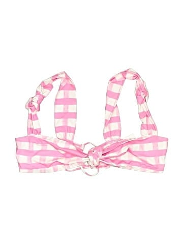 Jacquemus Le Haut Vichy Bikini Top (view 1)