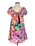 Shein Tropical Pink Casual Dress Size 4 - photo 1
