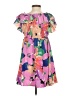 Shein Tropical Pink Casual Dress Size 4 - photo 2