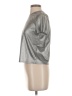 Porridge Metallic Silver Short Sleeve Turtleneck Size XS (0) - photo 5
