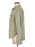 Universal Thread 100% Lyocell Solid Green Long Sleeve Button-Down Shirt Size M - photo 5