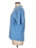 Zara Blue Short Sleeve Top Size L - photo 5
