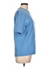 Zara Blue Short Sleeve Top Size L - photo 4