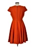 TU Solid Orange Casual Dress Size 12 - photo 2