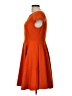 TU Solid Orange Casual Dress Size 12 - photo 5
