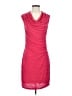 Studio M Solid Pink Cocktail Dress Size S - photo 1