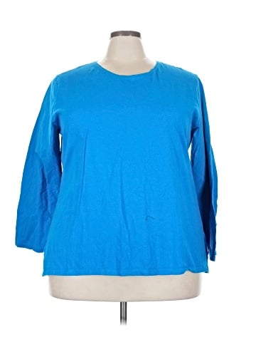 Just My Size 3/4 Sleeve T-Shirt (view 1)