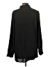 Unbranded Solid Black Long Sleeve Blouse Size L - photo 2