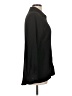 Unbranded Solid Black Long Sleeve Blouse Size L - photo 4