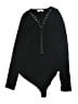 Honey Punch Black Bodysuit Size L - photo 1