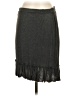 Max Studio Solid Gray Casual Skirt Size S - photo 1