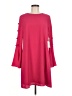 CeCe Solid Pink Casual Dress Size 8 - photo 1