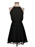 Mi ami 100% Polyester Solid Black Casual Dress Size XS - photo 1