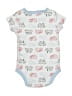 Quiltex Print Blue Short Sleeve Onesie Size 6-9 mo - photo 2