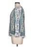 Democracy Blue 3/4 Sleeve Blouse Size L - photo 5