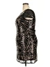 Decode 1.8 100% Polyester Graphic Black Cocktail Dress Size 18 - photo 5