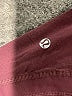 Lululemon Athletica Color Block Burgundy Active Pants Size 4 - photo 7