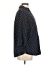 Chico's 100% Cotton Polka Dots Black 3/4 Sleeve Button-Down Shirt Size Med (1) - photo 4