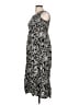 Elementz Paisley Gray Casual Dress Size L (petite) - photo 5