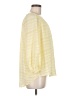 LC Lauren Conrad 100% Polyester Yellow 3/4 Sleeve Blouse Size M - photo 4