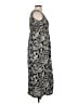 Elementz Paisley Gray Casual Dress Size L (petite) - photo 4