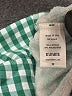 Rodarte Checkered-gingham Green Pullover Sweater Size M - photo 8