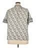 Max Studio Gray Short Sleeve Blouse Size 2X - photo 2
