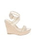 Stuart Weitzman Ivory Wedges Size 8 1/2 - photo 1