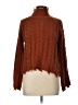 Neely 100% Acrylic Brown Turtleneck Sweater Size L - photo 1