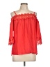 By & By Red 3/4 Sleeve Blouse Size L - photo 1