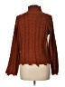 Neely 100% Acrylic Brown Turtleneck Sweater Size L - photo 2