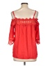 By & By Red 3/4 Sleeve Blouse Size L - photo 2
