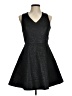 Charming Charlie Metallic Black Cocktail Dress Size M - photo 1