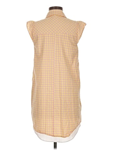 BCBGeneration Sleeveless Button-Down Shirt (view 2)