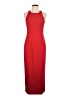 Ann Taylor 100% Polyester Solid Red Cocktail Dress Size 8 - photo 1