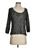 Eileen Fisher Metallic Silver Pullover Sweater Size S - photo 1