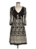 Papillon Paisley Black Casual Dress Size M - photo 1