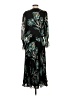 Chico's 100% Polyester Black Casual Dress Size S - photo 2