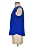 Monteau Blue Sleeveless T-Shirt Size M - photo 5