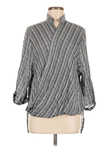 Silence and Noise 3/4 Sleeve Blouse (view 1)