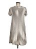 SJS Graphic Ivory Casual Dress Size M - photo 2