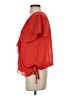 Harlow Zee Red Short Sleeve Blouse Size S - photo 5