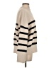 Zara Stripes Tan Turtleneck Sweater Size S - photo 4