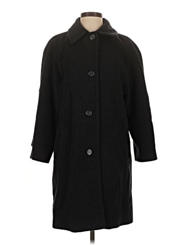 Larry Levine Wool Coat (view 1)
