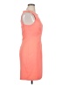 Alyx Solid Orange Cocktail Dress Size 14 - photo 4